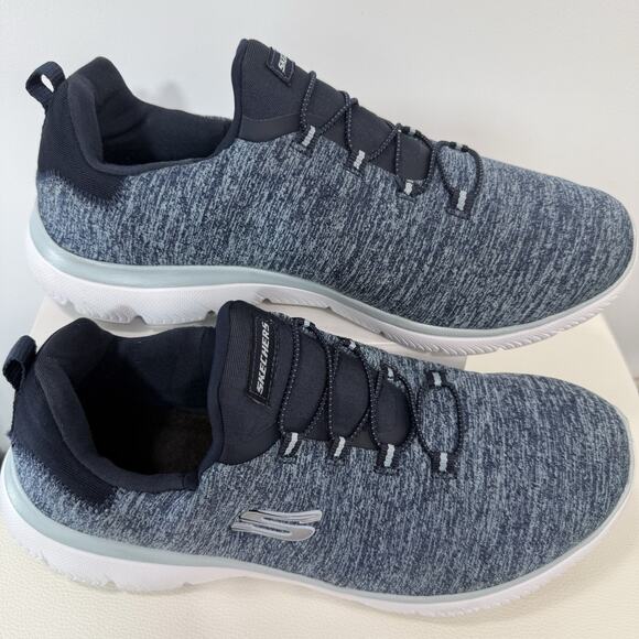 Skechers Summits Quick Getaway Navy/Blue/White Women's Size 11 - Picture 12 of 12